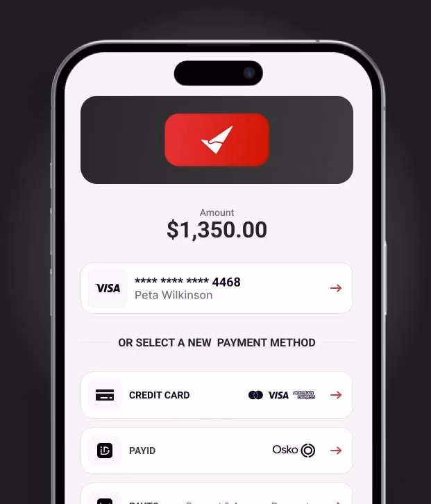 Bank Payments User Interface